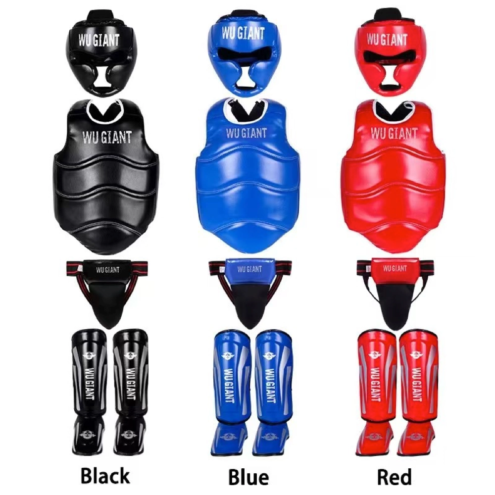 Combat training protective gear set