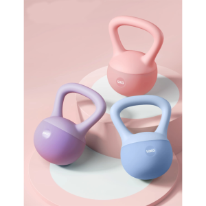 Soft kettlebells for women's hip shaping