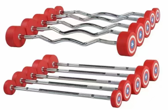 Crank barbell set