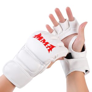 Adult half-finger boxing gloves